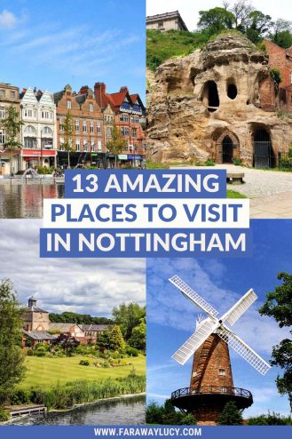 13 Amazing Places to Visit in Nottingham for a Great Day Out. There are so many fun things to do in Nottingham and this post shares some of the best of the best! Click through to read more...