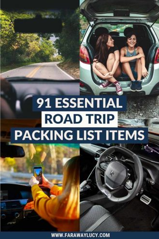 71 Items: Road Trip Packing List Essentials